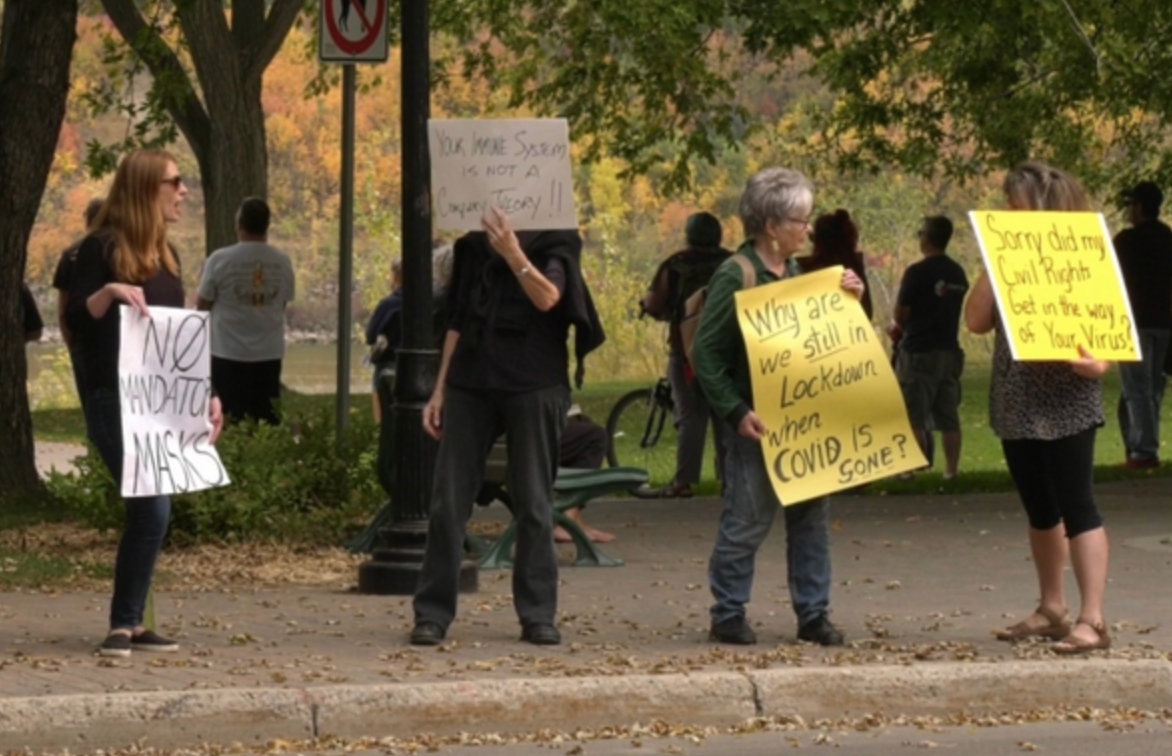 Saskatchewan Court rules government 10-person outdoor protest limit justifiable